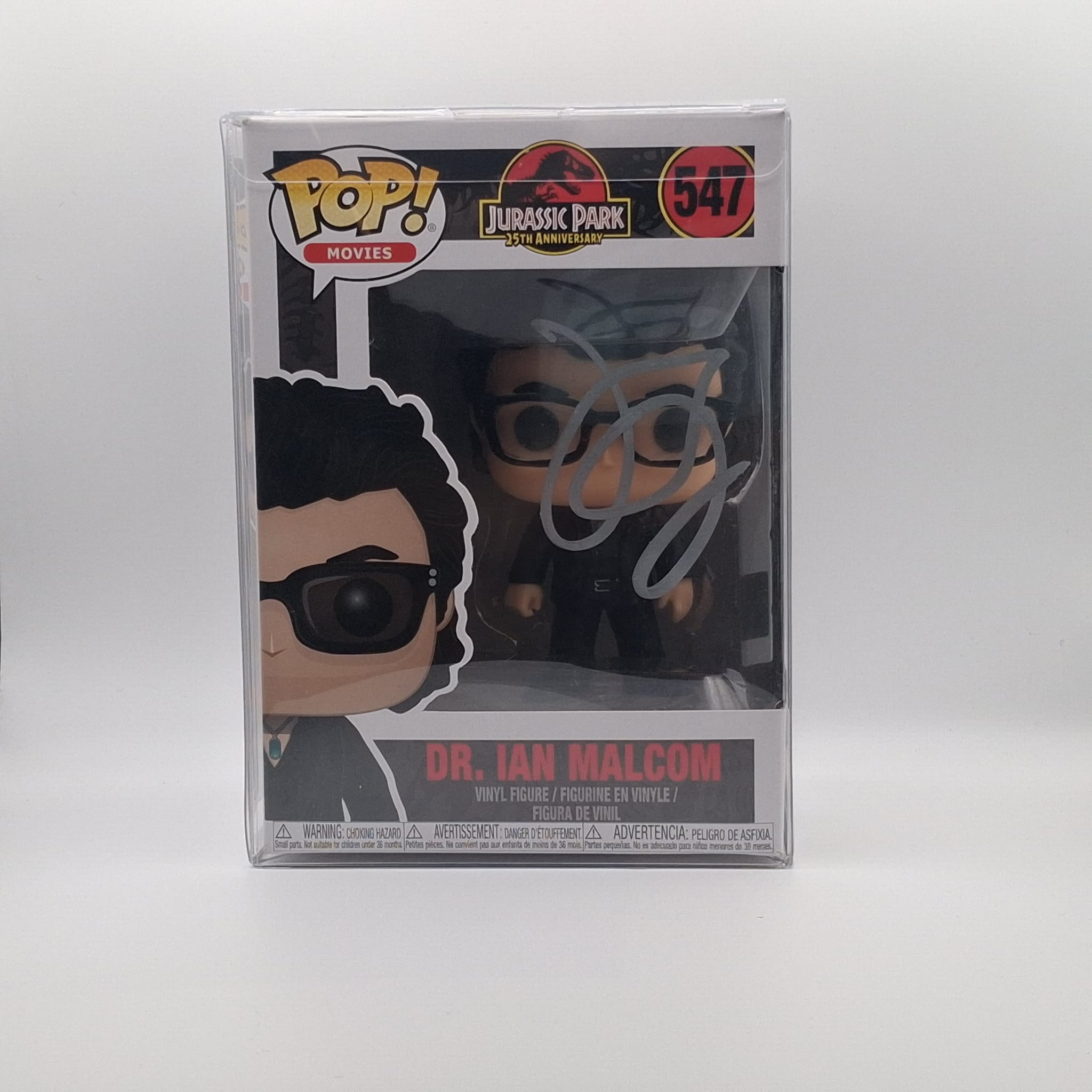 Funko Pop – Dr. Ian Malcolm #547 (Signed by Jeff Goldblum)